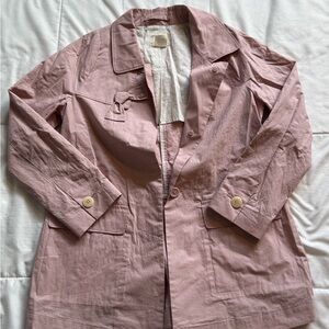 J. Crew Crewcuts Kid’s Lightweight Pink Trench Coat